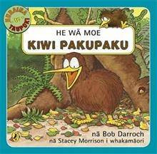 Book cover: He wā moe, Kiwi Pakupaku