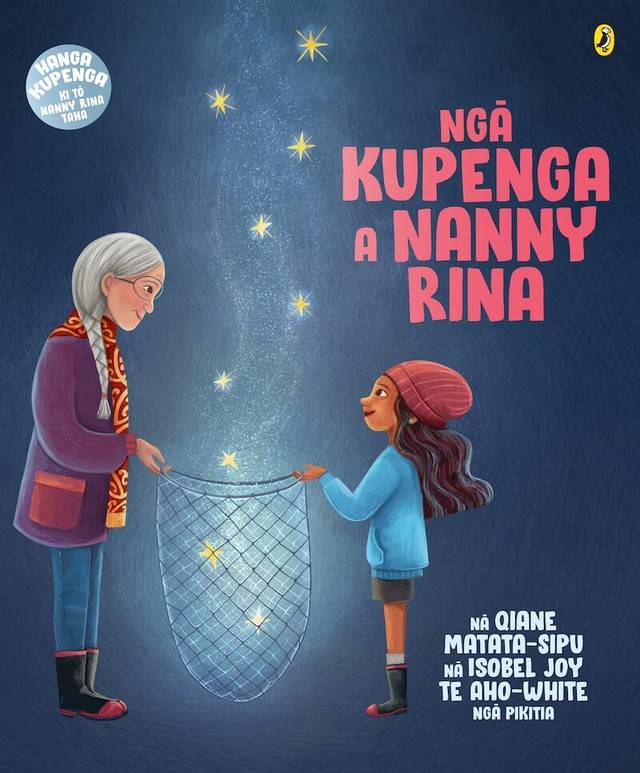 Book cover: Ngā Kupenga a Nanny Rina