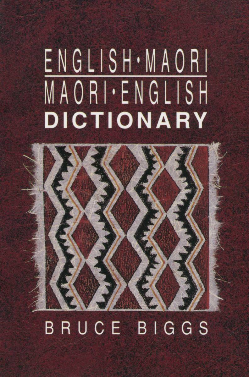 Book cover: English–Maori Maori–English Dictionary