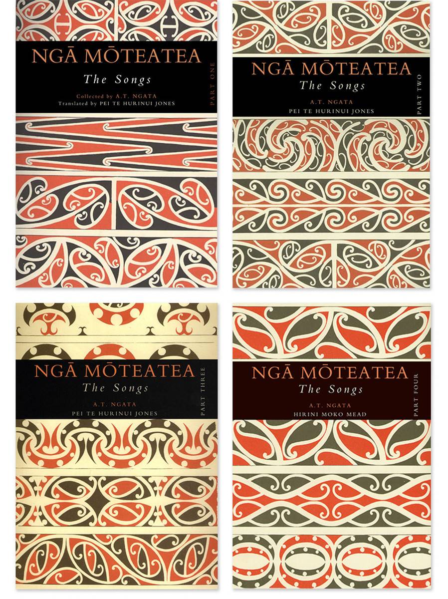 Book cover: Ngā Mōteatea The Songs – Complete Set