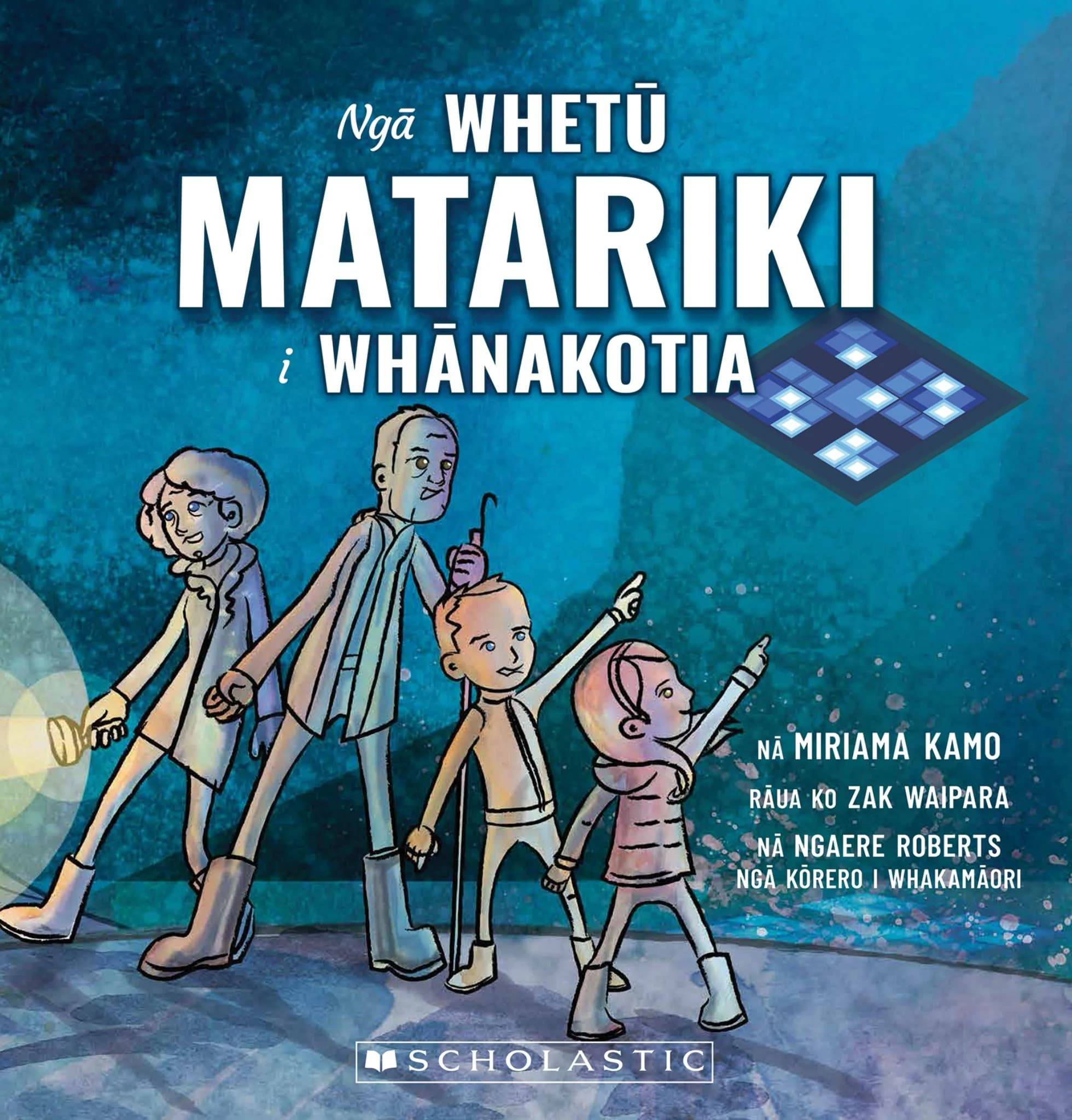 Book cover: Ngā Whetū Matariki i Whanakotia