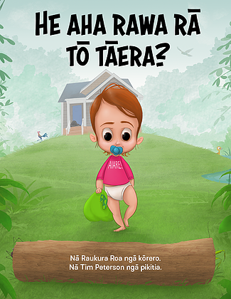 Book cover: He aha rawa rā tō tāera?