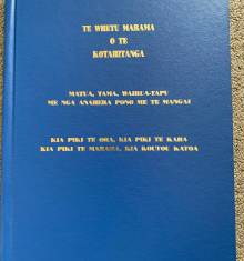 Book cover: Te Whetū Mārama o te Kotahitanga Vol. 3
