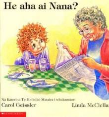 Book cover: He aha ai Nana?