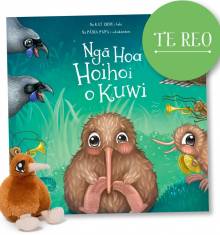 Book cover: Ngā Hoa Hoihoi o Kuwi