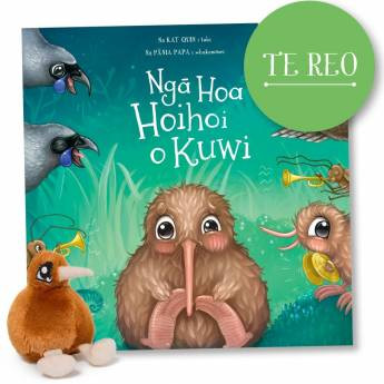 Book cover: Ngā Hoa Hoihoi o Kuwi