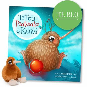 Book cover: Te Tou Pīataata o Kuwi