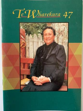 Book cover: Te Wharekura 47