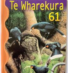 Book cover: Te Wharekura 61 - He kōrero mō te Huia