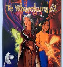 Book cover: Te Wharekura 62 - Te Kuia tūrehu o te pō me āna mokopuna