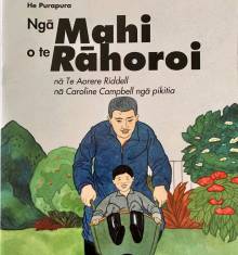 Book cover: Ngā mahi o te Rāhoroi