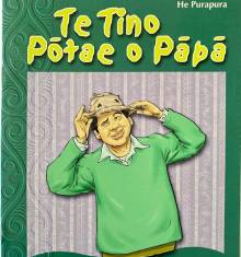 Book cover: Te Tino Pōtae o Pāpā
