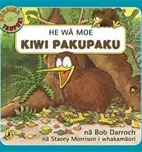 Book cover: He wā moe, Kiwi Pakupaku