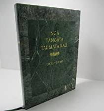 Book cover: Ngā Tāngata Taumata Rau 1921-1940