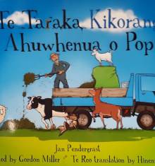 Book cover: Te Taraka Kikorangi Ahuwhenua o Pop