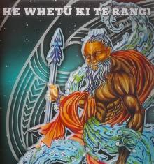 Book cover: He whetū ki te rangi, he waka ki te moana